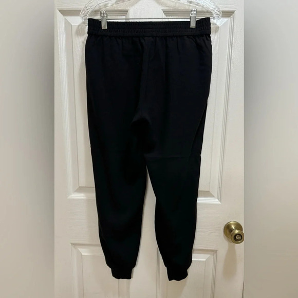 Joie Black Jogger Pants Pleated Front Pockets Comfy Work Everyday Size XS - Picture 3 of 8